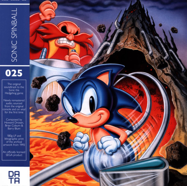 Howard Drossin , Brian Coburn & Barry Blum - Sonic Spinball | Data Discs (DATA025) - main Howard Drossin , Brian Coburn & Barry Blum - Sonic Spinball | Data Discs (DATA025) - main