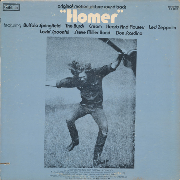 Various - Original Motion Picture Sound Track "Homer" | Cotillion (SD 9037) - main