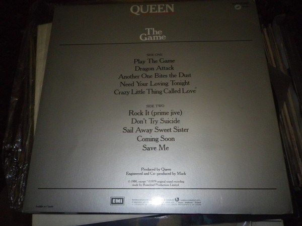 Queen - The Game | EMI (11C 074 63923) - main