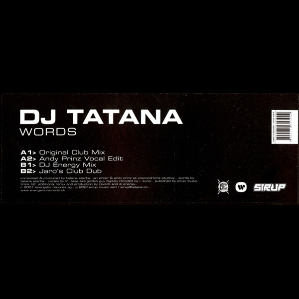 DJ Tatana - Words | Energetic Records (ENE229) - main DJ Tatana - Words | Energetic Records (ENE229) - main