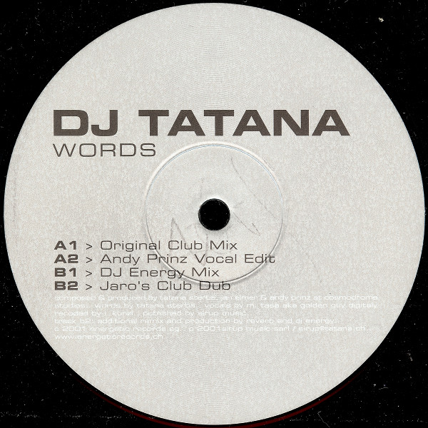 DJ Tatana - Words | Energetic Records (ENE229) - 3 DJ Tatana - Words | Energetic Records (ENE229) - 3