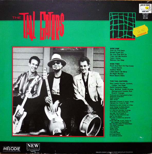 The Tail Gators - Swamp Rock | New Records (NW 2322) - 2 The Tail Gators - Swamp Rock | New Records (NW 2322) - 2