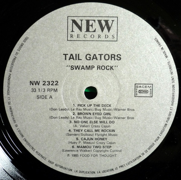 The Tail Gators - Swamp Rock | New Records (NW 2322) - 3 The Tail Gators - Swamp Rock | New Records (NW 2322) - 3