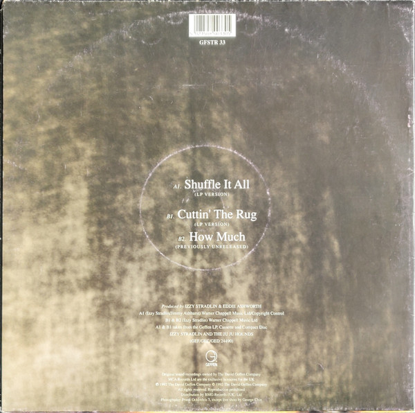 Izzy Stradlin And The Ju Ju Hounds - Shuffle It All | Geffen Records (GFSTR 33) - 2