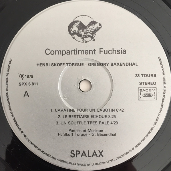 Henry Torgue - Compartiment Fuchsia | Spalax (8.6811) - 3