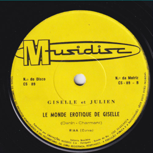 Giselle Et Julien - Je T´adore | Musidisc (CS-89)