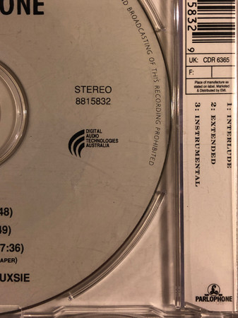 Morrissey & Siouxsie Sioux - Interlude CD | Parlophone (8815832) - 4