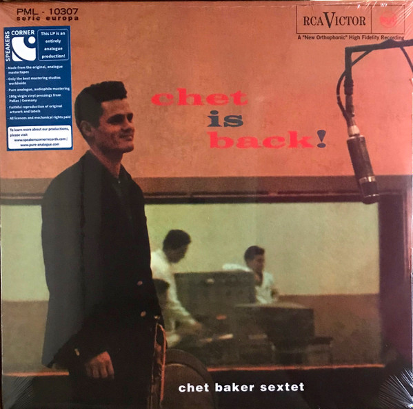 Chet Baker Sextet - Chet Is Back! | RCA Victor (PML 10307)