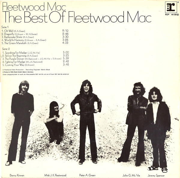 Fleetwood Mac - The Best Of Fleetwood Mac | Reprise Records (REP 44138) - 2 Fleetwood Mac - The Best Of Fleetwood Mac | Reprise Records (REP 44138) - 2