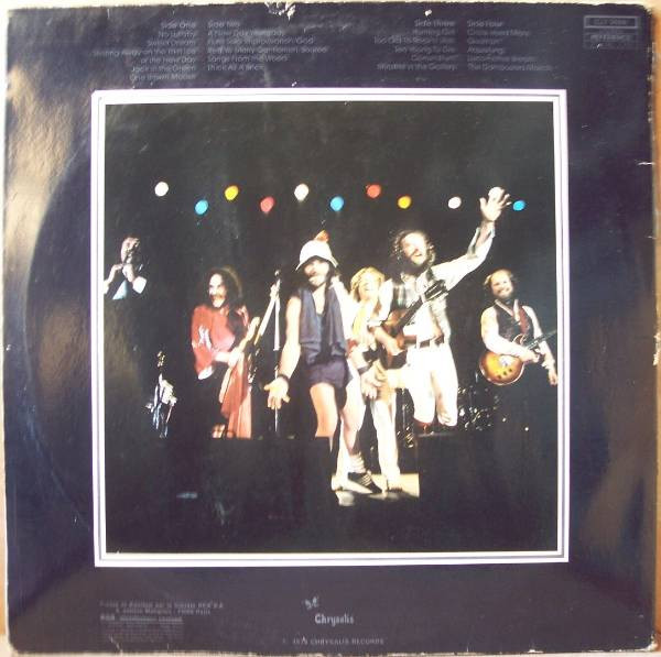 Jethro Tull - Live - Bursting Out | Chrysalis (CJT 0004) - 2 Jethro Tull - Live - Bursting Out | Chrysalis (CJT 0004) - 2