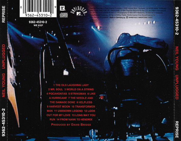 Neil Young - Unplugged | Reprise Records (9362-45310-2) - 2