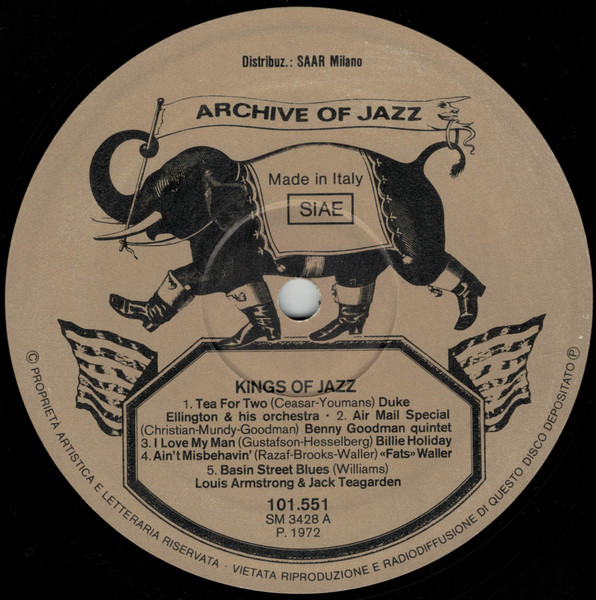 Various - Kings Of Jazz | Archive Of Jazz (101.551) - 3