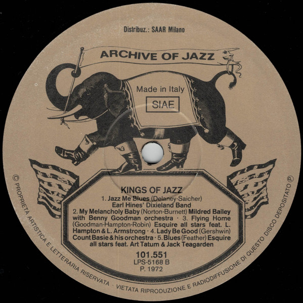 Various - Kings Of Jazz | Archive Of Jazz (101.551) - 4