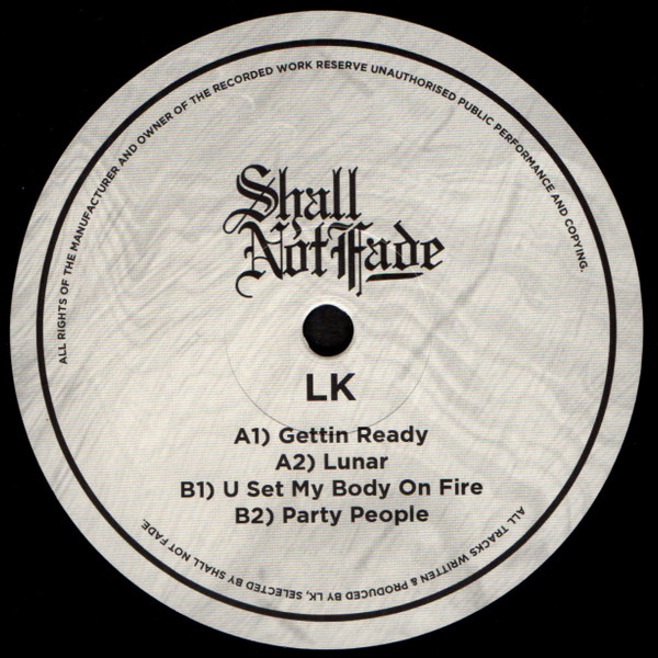 LK - Party People | Shall Not Fade (SNF008) - main