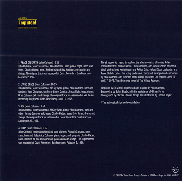John Coltrane - Infinity | Impulse! (B0015954-02) - 3
