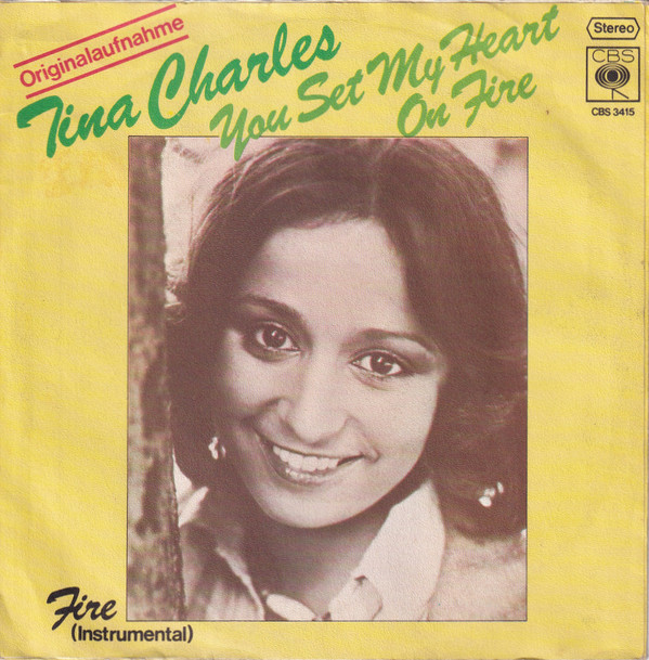 Tina Charles - You Set My Heart On Fire | CBS (CBS S 3415)