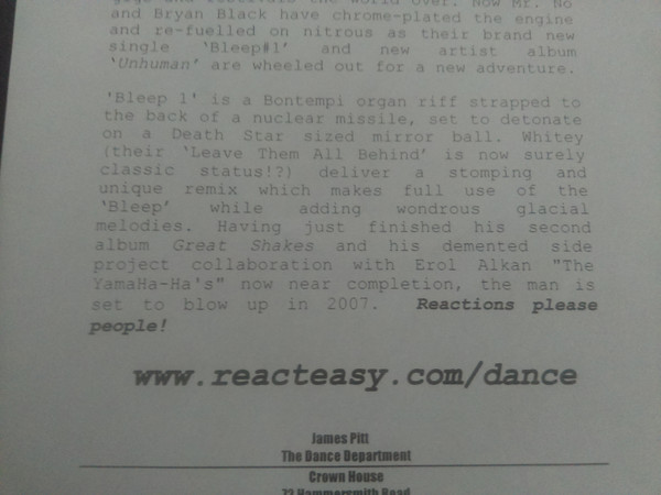 MOTOR - Bleep #1 | NovaMute (12 NoMu 174) - 4