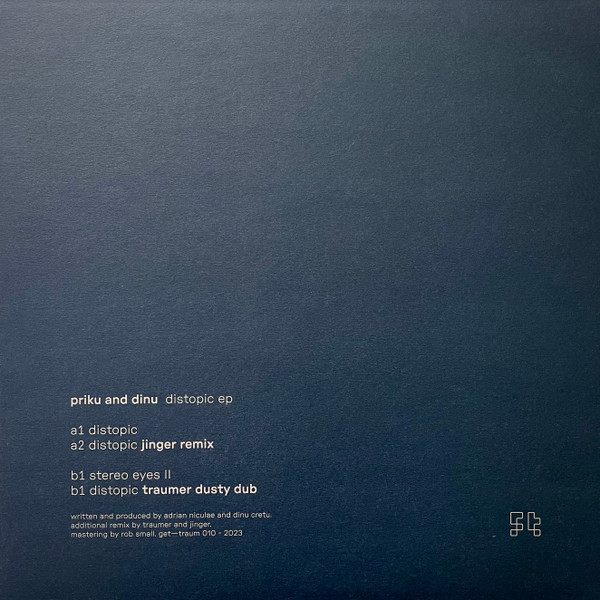 Priku , Dinu - Distopic EP | GETTRAUM (GETTRAUM010) - 2