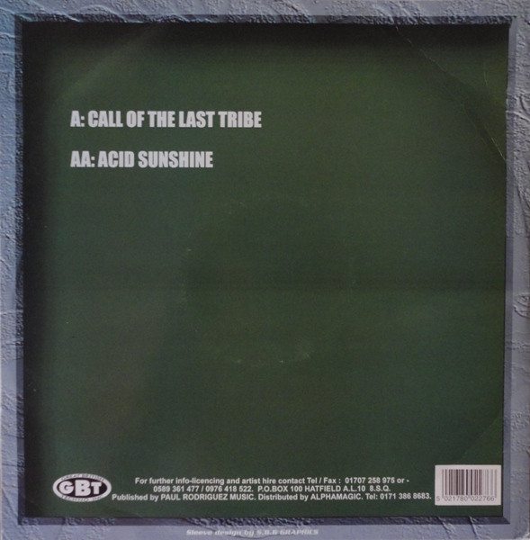 Trance Masters - Call Of The Last Tribe | Great British Techno Inc (GBT) (GBT.13) - 2