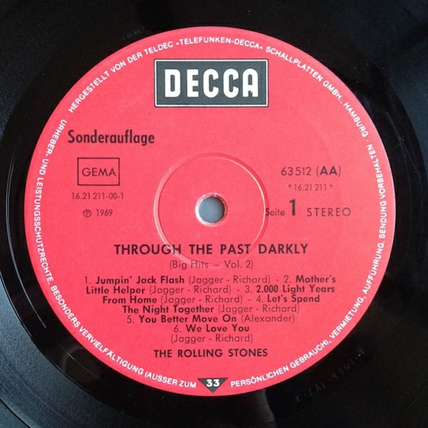 The Rolling Stones - Big Hits Volume 2 | Decca (63 512) - 3