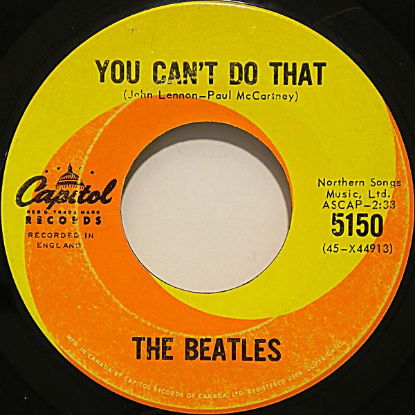 The Beatles - Can't Buy Me Love (7") [Vinyl] | Capitol Records (5150) - 2