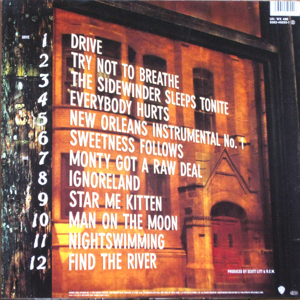 R.E.M. - Automatic For The People | Warner Bros. Records (9362-45055-1) - 2