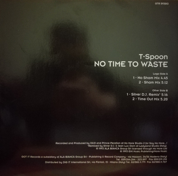 T-Spoon - No Time To Waste | Got It (GTR 593013) - 2