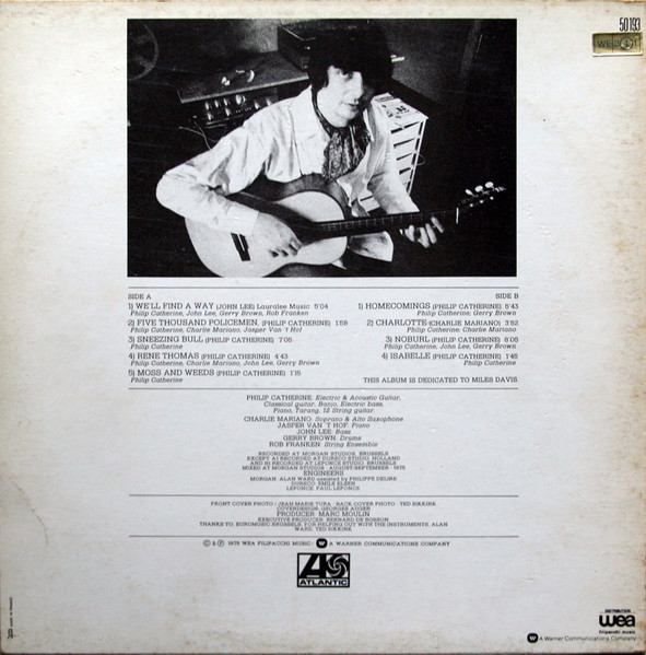 Philip Catherine - Guitars | Atlantic (50193) - 2