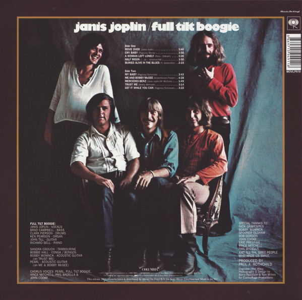 Janis Joplin - Pearl | Music On Vinyl (MOVLP010) - 2