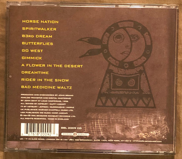 The Cult - Dreamtime | Beggars Banquet (BBL 2009 CD) - 2