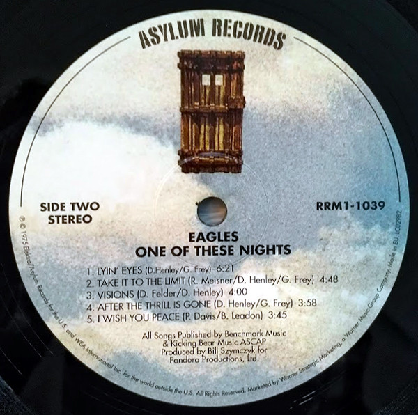 Eagles - One Of These Nights | Asylum Records (8122796163) - 4