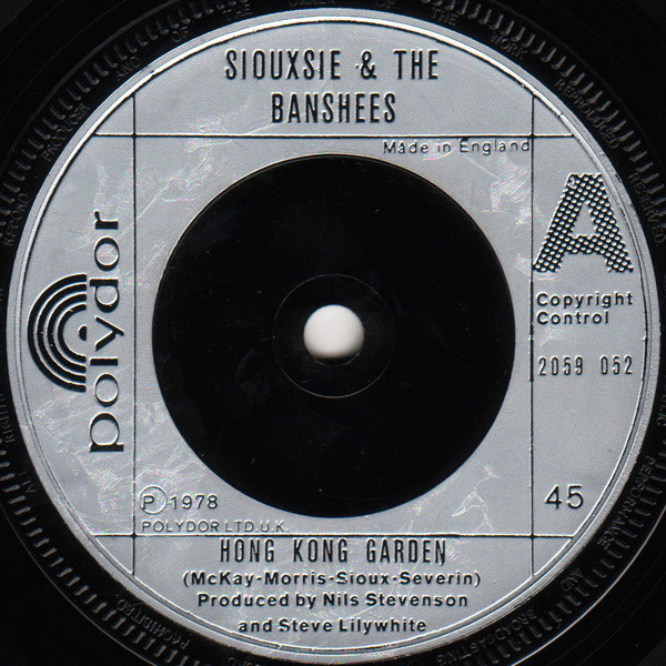 Siouxsie & The Banshees - Hong Kong Garden | Polydor (2059 052) - 3