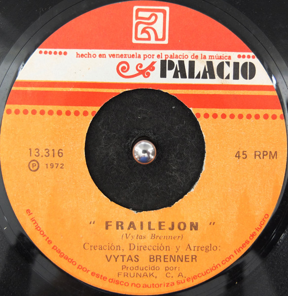 Vytas Brenner - Frailejon / Araguaney | Palacio (13.316)