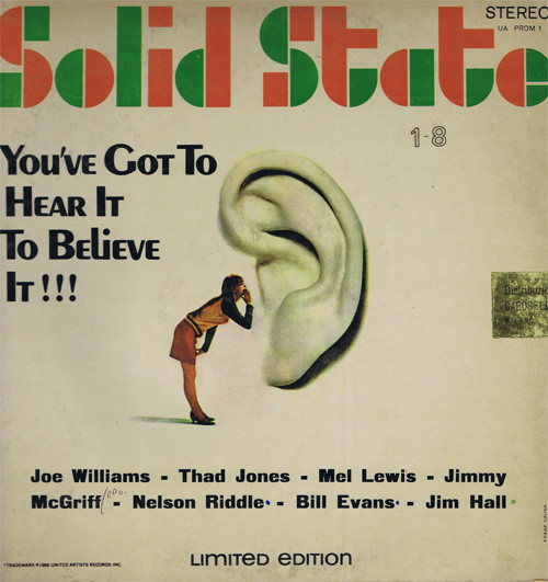 Various - You've Got To Hear It To Believe It!!! | Solid State Records (UA PROM 1)
