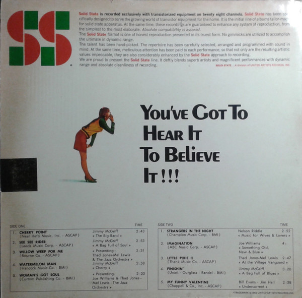 Various - You've Got To Hear It To Believe It!!! | Solid State Records (UA PROM 1) - 4