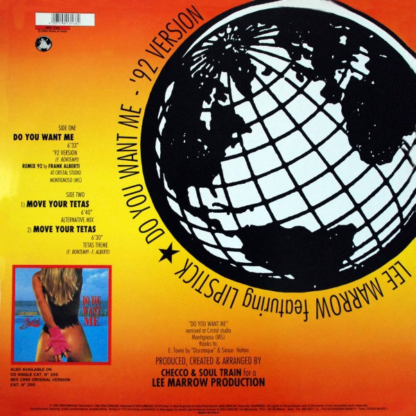 Lee Marrow Featuring Lipstick - Do You Want Me ('92 Version) | World Of Music (MIX 733) - 2 Lee Marrow Featuring Lipstick - Do You Want Me ('92 Version) | World Of Music (MIX 733) - 2