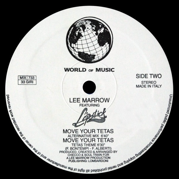 Lee Marrow Featuring Lipstick - Do You Want Me ('92 Version) | World Of Music (MIX 733) - 4 Lee Marrow Featuring Lipstick - Do You Want Me ('92 Version) | World Of Music (MIX 733) - 4