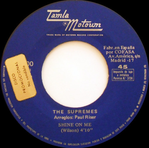 The Supremes - Stoned Love | Tamla Motown (M-5100) - 4
