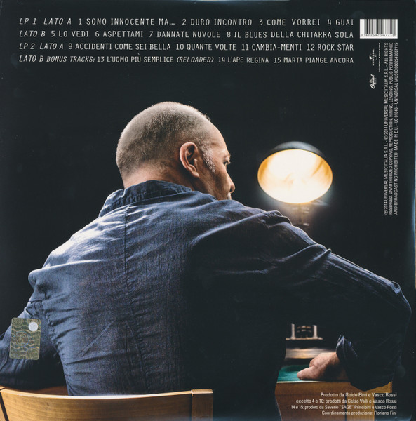 Vasco Rossi - Sono Innocente | Capitol Music (0602547067715) - 4 Vasco Rossi - Sono Innocente | Capitol Music (0602547067715) - 4