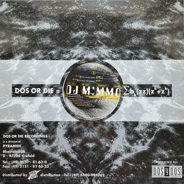 DJ Mimmo - Give Yourself To Me | Dos Or Die Recordings (DOS 018-1) - 4