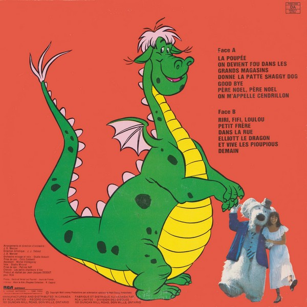 Chantal Goya - La Poupée • Riri, Fifi, Loulou • Elliott Le Dragon | RCA (PL 37210) - 3