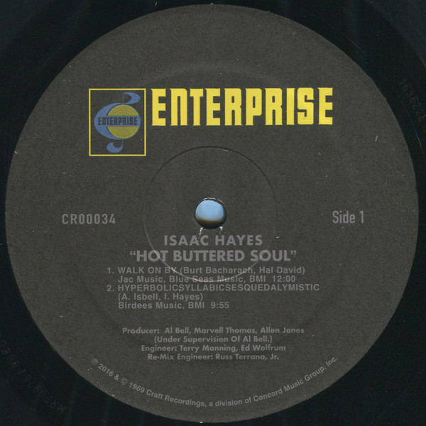 Isaac Hayes - Hot Buttered Soul | Craft Recordings (CR00034) - 2 Isaac Hayes - Hot Buttered Soul | Craft Recordings (CR00034) - 2