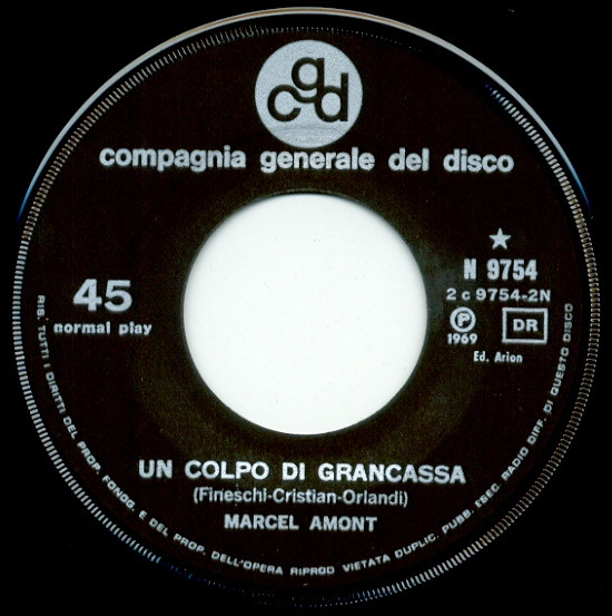 Marcel Amont E... Don Nicola - Viva Le Donne | CGD (N 9754) - 4