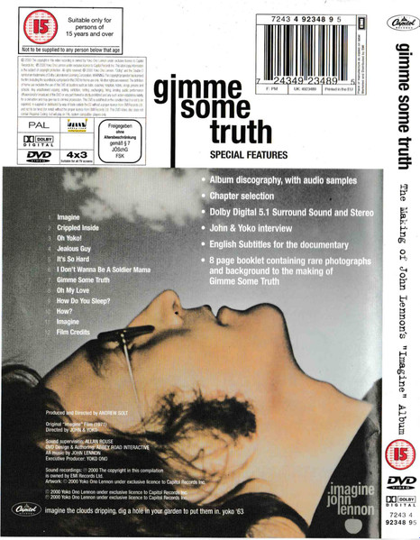 John Lennon - Gimme Some Truth, The Making Of John Lennon's Imagine Album | Capitol Records (724349234895) - 2