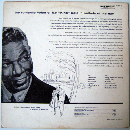 Nat King Cole - Ballads Of The Day | Capitol Records (T 680) - 2