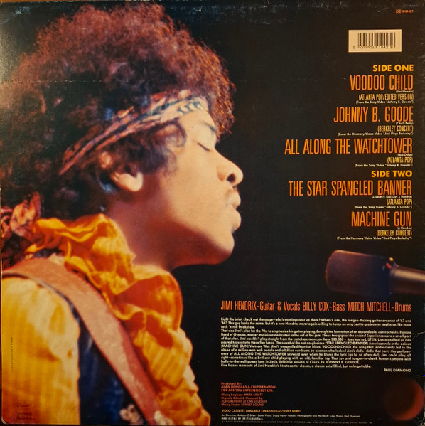 Jimi Hendrix - Johnny B. Goode - Original Video Soundtrack | Capitol Records (50 2610421) - 2 Jimi Hendrix - Johnny B. Goode - Original Video Soundtrack | Capitol Records (50 2610421) - 2