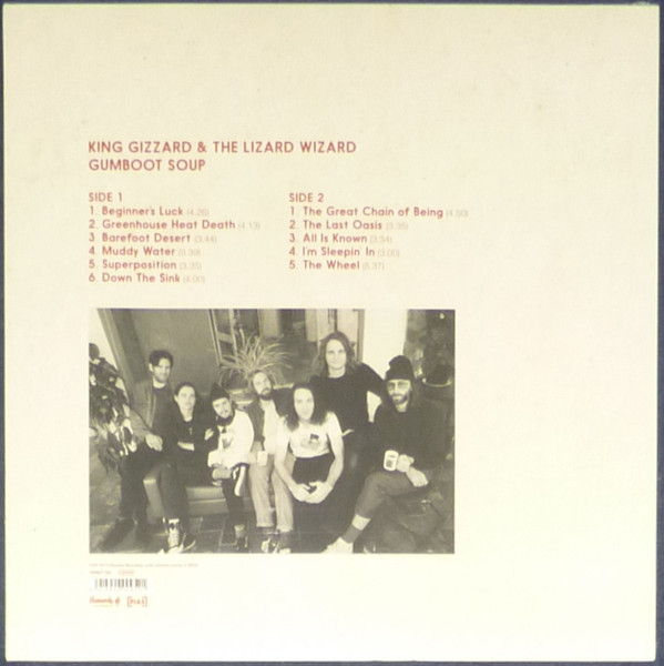 King Gizzard And The Lizard Wizard - Gumboot Soup | Heavenly (HVNLP156) - 2