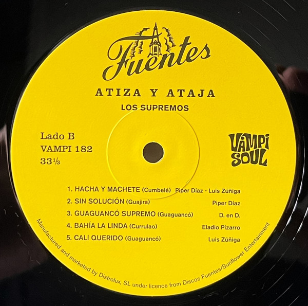 Los Supremos - Atiza Y Ataja | Vampi Soul (VAMPI 182) - 4