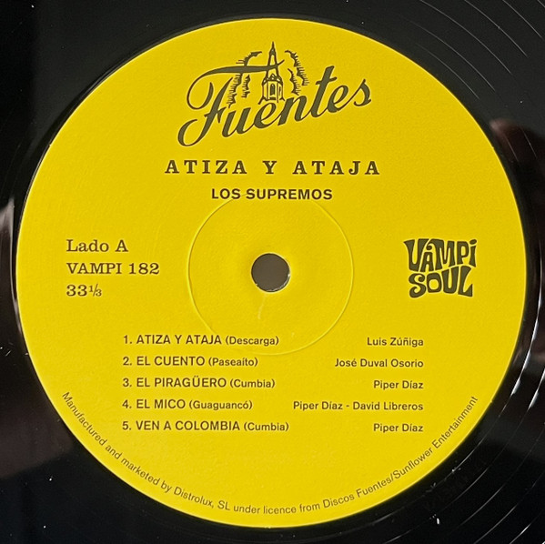 Los Supremos - Atiza Y Ataja | Vampi Soul (VAMPI 182) - 3