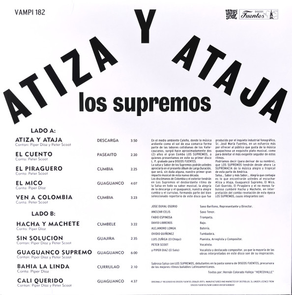 Los Supremos - Atiza Y Ataja | Vampi Soul (VAMPI 182) - 2